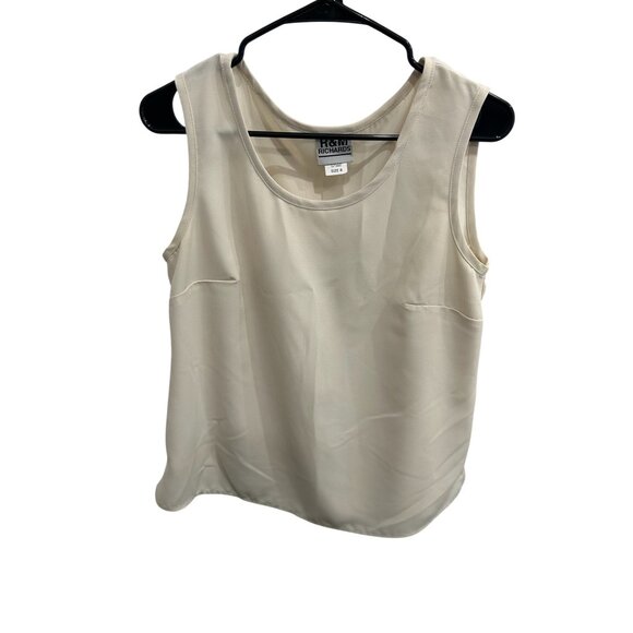 R&M Richards Womens 3 Piece Outfit Size 8 Jacket Sleeveless Top Pants - Picture 3 of 16